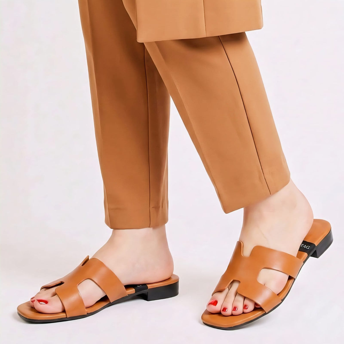 👡LADIES X STYLE LOW HEELS SLIPER FOOTWEAR👡
